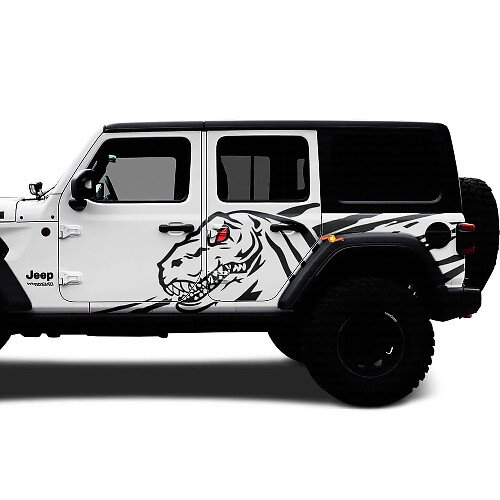 Jeep Gladiator Side Splash Dirt Vinyl autocollant autocollant Kit graphique
 1