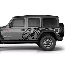 Jeep Gladiator Side Splash Dirt Vinyl autocollant autocollant Kit graphique
 2