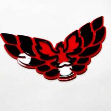 Badge 3D Firebird Trans Am Pontiac - Emblème de hayon ou de calandre d'aile personnalisé
 2
