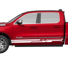 Autocollants graphiques en vinyle à rayures pour panneau de bascule latéral pour Dodge RAM 1500 TUNGSTEN 2
 3