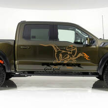 Ford F-150 Raptor Good Girl Side Doors Splash Splash Graphics Side Decal Stickers
 2