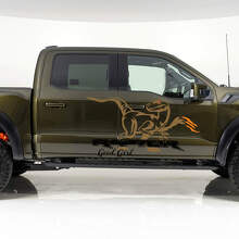 Kit d'autocollants vinyle pour porte latérale Good Girl Raptor pour Musclecar Raptor_2