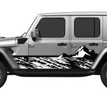 Jeep Wrangler T-REX SEMP Splash Vinyl Decal Sticker Graphics Kit
 3