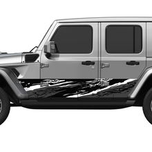 Camo Splash Wrap côté portes latérales en vinyle autocollant ajuster Jeep Wrangler
 3