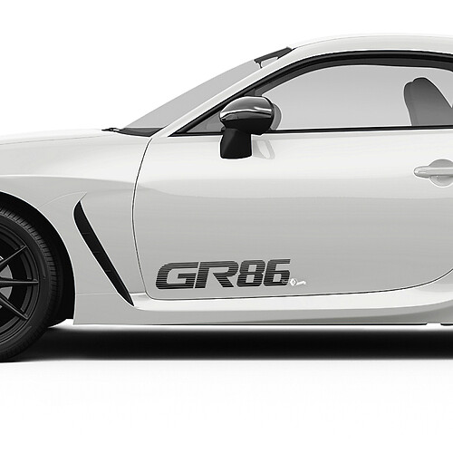 DOORS STRIPES SIDE STROBE Graphics décalants Autocollants pour Toyota JR86
 1