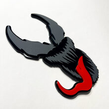 Badge 3D personnalisé style Venom pour aile, hayon ou calandre_2