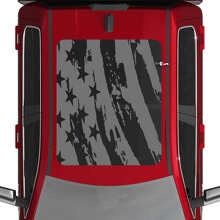 Autocollant vinyle de toit avec drapeau américain usé pour Dodge RAM 1500 Tungsten_2