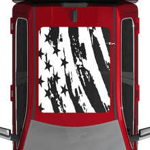 Autocollant vinyle de toit avec drapeau américain usé pour Dodge RAM 1500 Tungsten_3