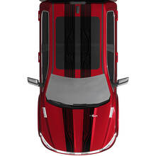 Doublées Stickers en vinyle Stickers Graphiques pour Dodge Ram 1500 Tungstten
 3