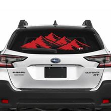 Suba Outback Mountains arrière-fenêtre en vinyle Sticker Decal Graphic
 3