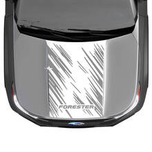 Hood Vinyl Sticker Decal Graphic pour Suba Forester
 2