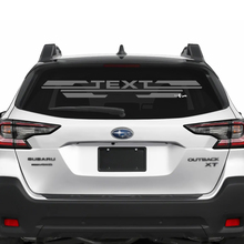Suba Outback Ailes arrière Ailes en vinyle Sticker Decal Graphic
 2