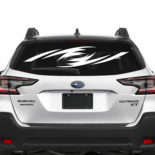 Suba Outback Ailes arrière Ailes en vinyle Sticker Decal Graphic 2
