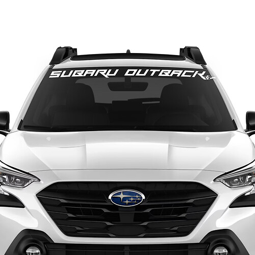 Subaru Outback Windshield Vinyl Sticker Decal Graphic
