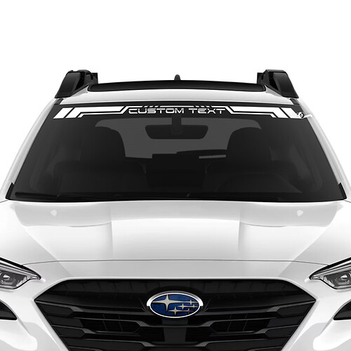 Suba Outback Windshield Vinyl Sticker Decal Graphic
