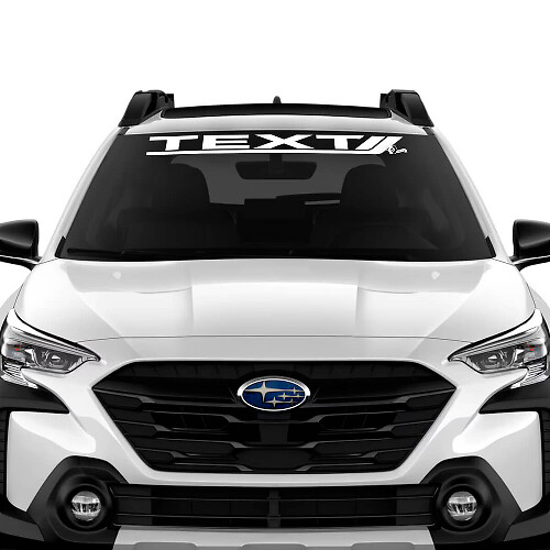 Autocollant Vinyle Bande Pare-brise 2 pour Subaru Outback