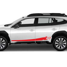Kit d’autocollants en vinyle de bas de caisse Suba Stars pour Suba Outback_3