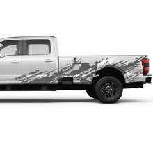 FORD F150 F250 F350 Kit décalage grunge Splash - Sticker en vinyle de chevet Set Graphique latérale
 2