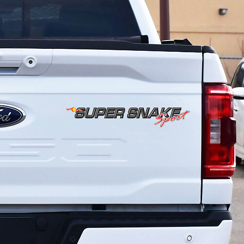 Autocollant en vinyle Super Snake pour hayon de camion Musclecar
