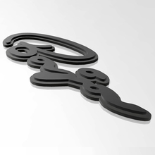 Badge 3D Shelby Baja Raptor - Emblem Fender personnalisé pour Ford Raptor
 2