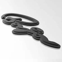 Badge Shelby Baja power truck 3D Emblème personnalisé d’aile 2 Pour Musclecar power truck 2