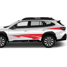 Kit d'autocollants vinyle de style tribal pour portes et flancs arrière pour Subaru Outback_3