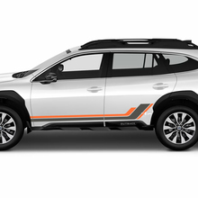 Porte latérale latérale L Stripes en vinyle Autocollant décalal graphique pour Suba Outback
 2