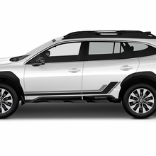 Porte latérale latérale L Stripes en vinyle Autocollant décalal graphique pour Suba Outback
 3