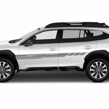 Portes latérales Stripes modernes Sticker Sticker Secal Graphic pour Suba Outback
 2