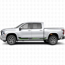 Bandes adhésives damier pour porte et bas de caisse pour Chevrolet Silverado 1500 Nouvelle Génération 2027_4