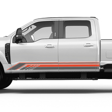 FORD F150 F250 F350 ROCKER PANNEUX STRIPRES SIGRATIONS VINYLES GRAPHIQUES 2 COULEURS
 2