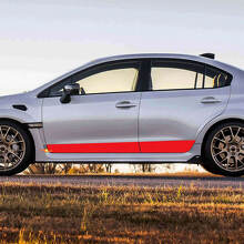 Kit de décalcomanies en vinyle bandes accentuées pour portes Subaru WRX_3