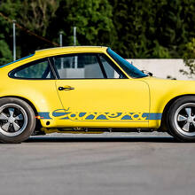 Porsche 911 Carrera rayures autocollants côté autocollant couleurs de contour
 3