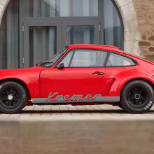 Autocollant Vinyle Bandes Latérales Nom Personnalisé pour Porsche 911 Carrera_2