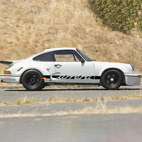 Porsche 911 Carrera RSR rayures autocollant latérale
 1