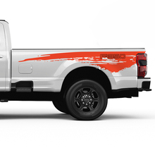 Ford F350 Lit Side Splash Secal Decal Kit autocollant en vinyle Set Set Side Graphiques
 3