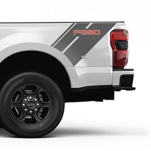Ford F350 Lit Stripes latérales Kit de décalcomanie Sticker Vinyl Set Set Side Graphics
 2