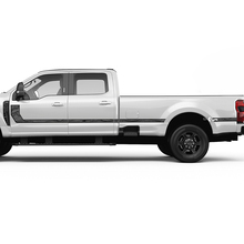 Carte topographique F350 Stripes latérales Kit de décalcomanie Graphique d'autocollant en vinyle pour camions Ford
 2