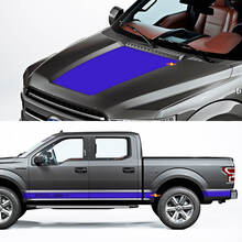 Panneau à bascule latérale et décalcomanie du capot ajustement graphique à Ford F150 Raptor Roush
 3