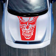 Hood Skull Decal Sticker pour Dodge Charger Electric
 3