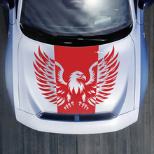 Sticker de décalcomanie à pygarque à tête blanche pour Dodge Charger Electric
 3