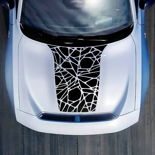 Sticker autocollant des rayures de capot pour Dodge Charger Electric
