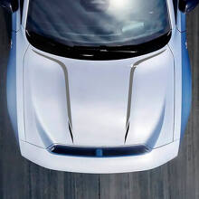 Autocollant de décalque d'accent de capot pour Dodge Charger Electric
 2