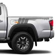 TRD STRIVES ARRIÈRES ARRÉE Autocollant de décalcomanie en vinyle pour Toyota Tacoma
 2