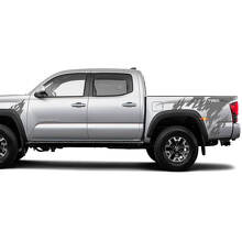 Autocollant de décalcomanie en vinyle arrière et côté avant TRD pour Toyota Tacoma
 2