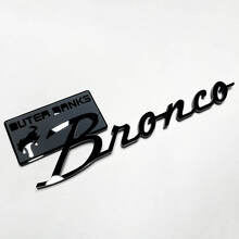 Badge 3D Style Outer Banks pour aile ou hayon de muscle car horse_4