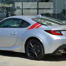 Stripes arrière arrière latérale Stickers graphiques Stickers pour Toyota JR86
 3