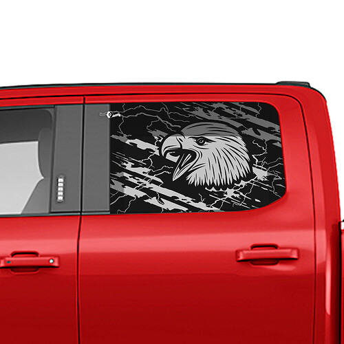 Graphique d'autocollant en vinyle de la fenêtre de la fenêtre en vinyle pour camions Ford pour les camions Ford
