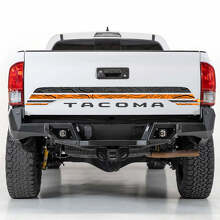 Toyota Tacoma Vintage Stripes Topographic Map Side Hood Tailgate Stickers Stickers
 3