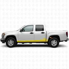 Bandes Vinyle Montagne pour Porte et Bas de Caisse Chevrolet Colorado 1ère Gen 2004-2012_3